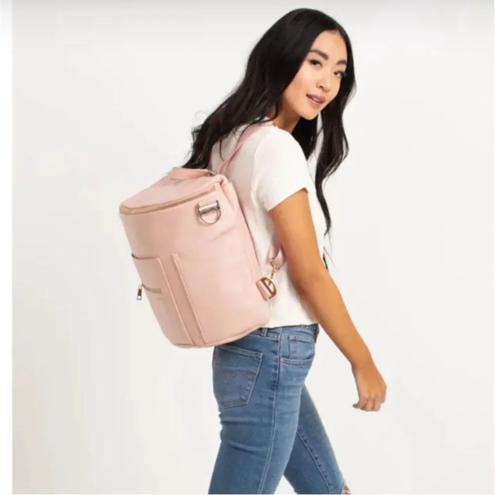 FAWN Design Pink Blush Backpack Diaper Bag